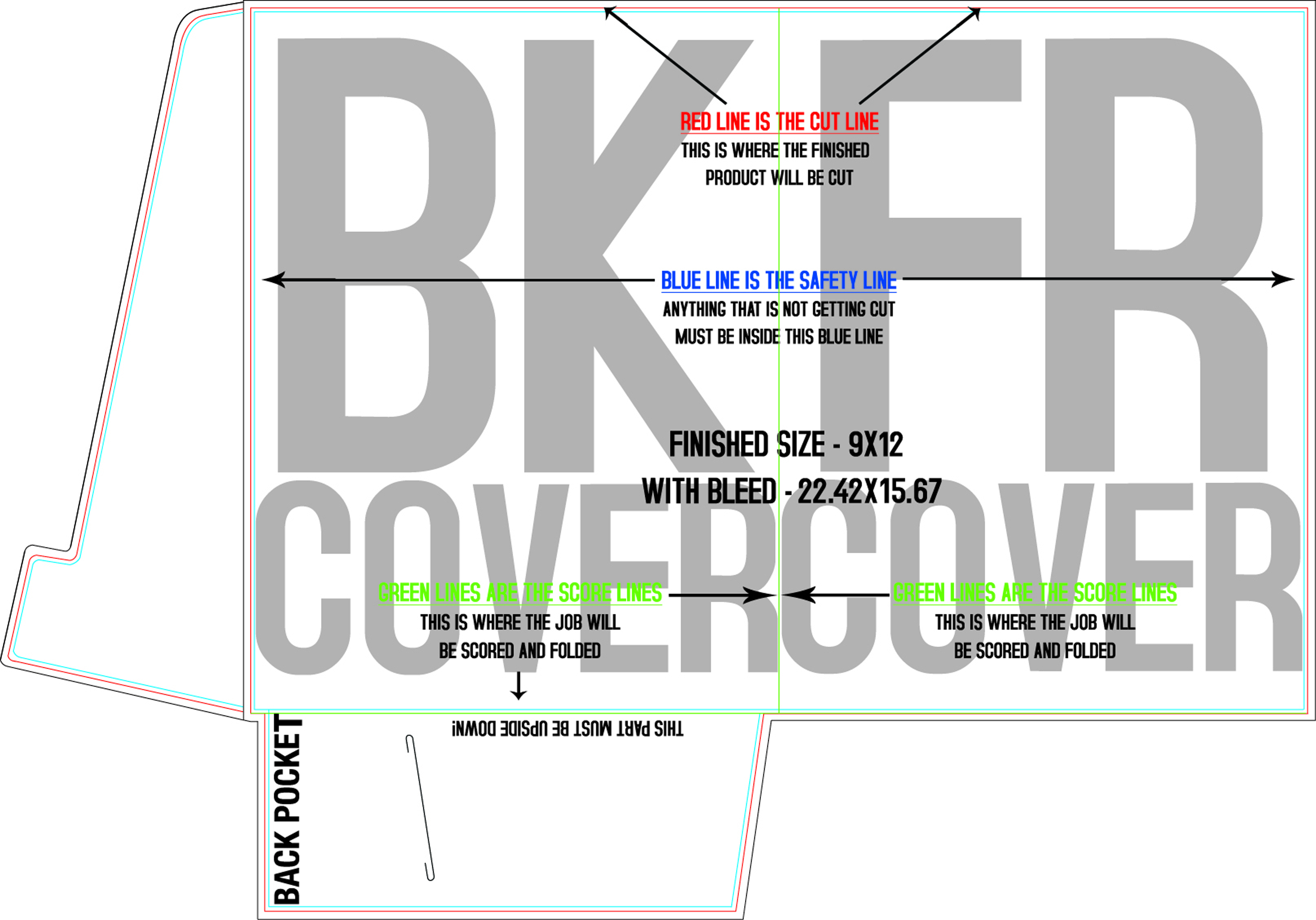 No Glue Presentation Folders Printing Miami
